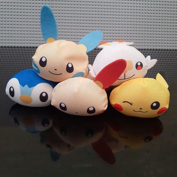 ポケモン むにゅまる ぽっちゃま ヒバニー ピカチュウ プラスル マイナン