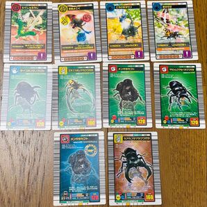 ムシキング 10枚 カード一覧表付き