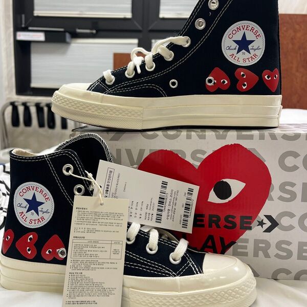 CONVERSE コンバース スニーカー コムデギャルソン ハート 海外限定