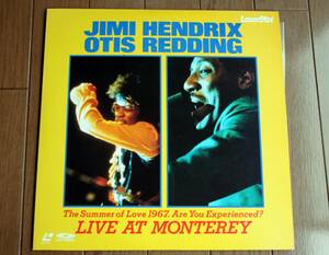 [レーザーディスク] Jimi Hendrix Otis Redding &#34;The Summer of Love 1967. Are You Experienced? LIVE AT MONTEREY&#34;