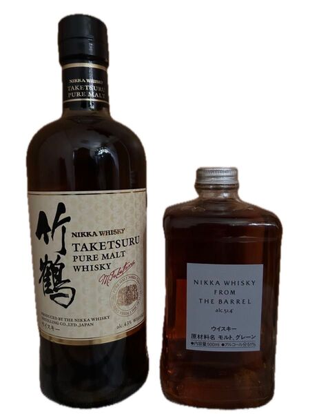 ニッカ 竹鶴 フロムザバレル 2本セット