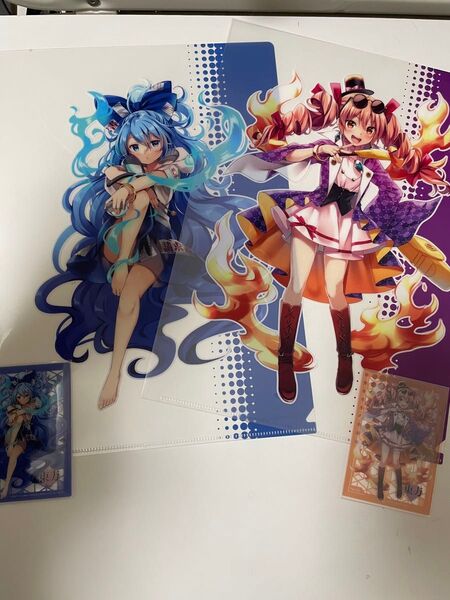 東方project 依神姉妹 ファイル&トレーディングカードセット