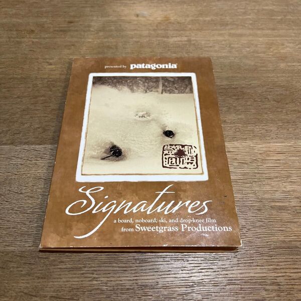 signatures patagonia DVD スキー・スノーボードバッグカントリー