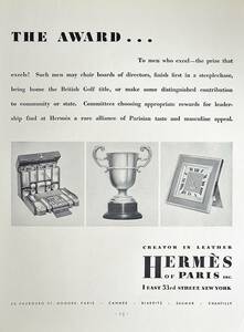稀少！1931年エルメス広告/Hermes of Paris/アールデコ/E