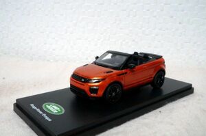 レンジローバー イヴォーク コンバーチブル 1/43 ミニカーイ RANGE ROVER EVOQUE