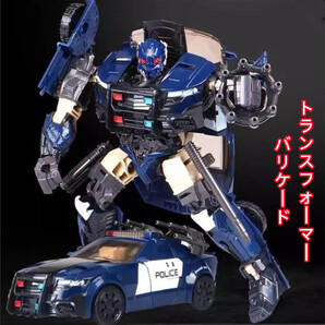 トランスフォーマー YS05 バリケード 変形ロボット オブジェ おもちゃ 人形 玩具 アニメ コレクション 贈り物 記念品 誕生日 プレゼント