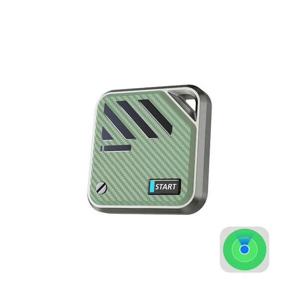 スマートトラッカー 紛失防止タグ スマートタグ 子供 盗難防止 緑