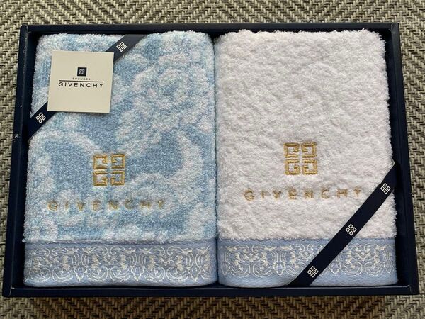 【新品】GIVENCHY フェイスタオル 2枚セット(単品対応しておりません)値下げ