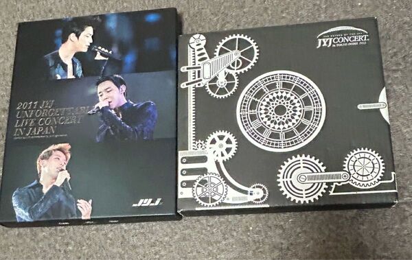 2011 JYJ UNFORGETTABLE LIVE CONCERT/2010 THE RETURN OF THE DVD