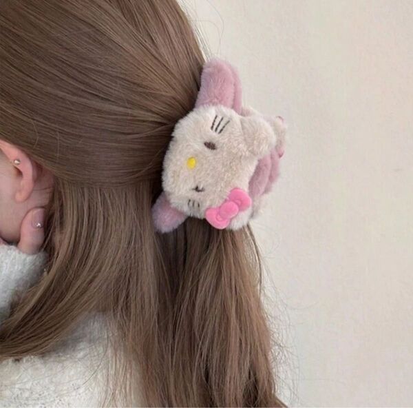 キティ ヘアクリップ 新品未使用
