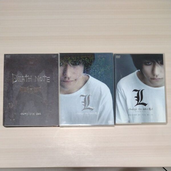 DVD DEATH NOTE(complete set) L change the worLd(complete set) 初回
