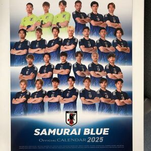 サッカー日本代表オフシャルカレンダー2025