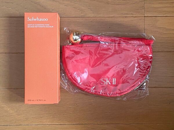 【全新品、未開封、プレゼント付き】ソルファス 雪花秀 SULWHASOO 順行クレンジングフォーム 200ml