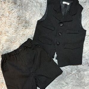 美品 スーツ ベスト キッズ セットアップ 入園式 入学式 卒業式