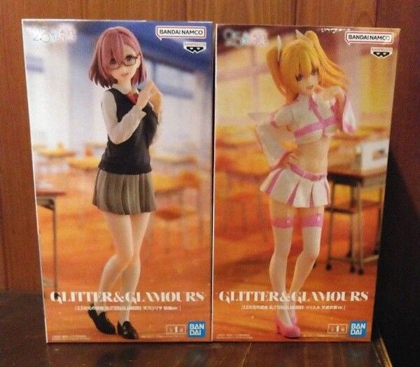 【箱無without a box】2.5次元の誘惑 GLITTER&GLAMOURS リリエル&天乃リリサ 天使衣装 制服