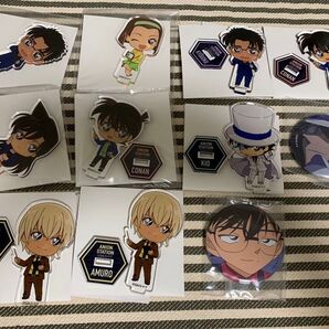 名探偵コナン アニON アクスタ コナンプラザ 缶バッジ 安室 怪盗キッド