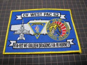 F-18　CV　WEST　PAC　62　VFA-192