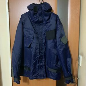  очень редкий [UK MIRITARY]NBC NO.1 MKⅣ BLUE SMOCK PARKA Англия армия MK4 VINTAGE милитари жакет армия предмет Tec серия Vintage б/у одежда ②