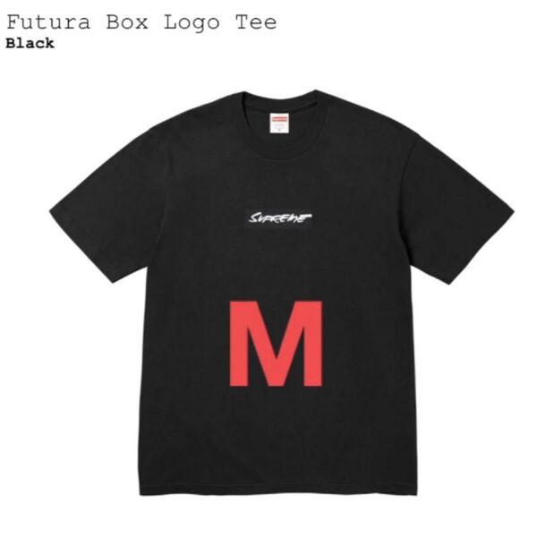 supreme Futura Box Logo Tee Black M