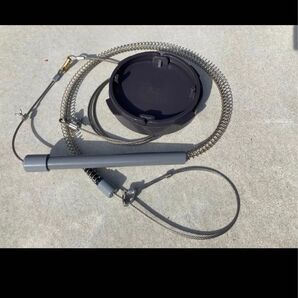 押しバネ横式くくり罠 18.5×19センチサイズ 使い方2通り 柔らかいステンレスワイヤ 使用