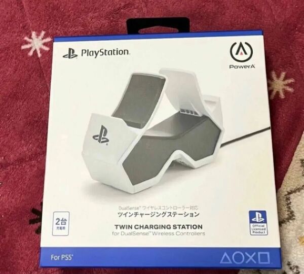 ツイン チャージングステーション for PS5 DualSense ワイヤレスコントローラー PlayStation5