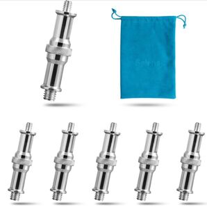 【新品】汎用1/4 " 3/8 "オスネジ スピゴット 平らな部分がある ダボ 6個