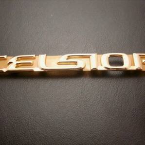 新品 純正品!【 トヨタ 30系 前期 / 後期 セルシオ TOYOTA 30系 CELSIOR 】 トヨタ 純正 24金 メッキ ゴールド CELSIOR 文字 エンブレム
