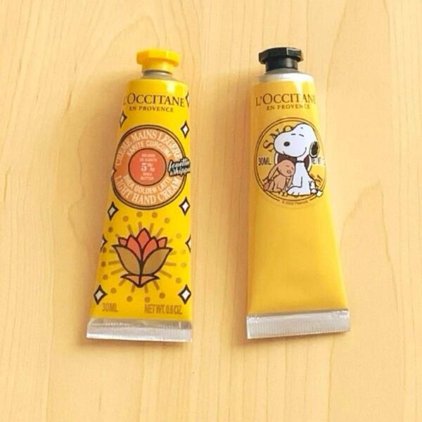 ロクシタン限定品シアホイップオレンジラテ リッチシアバニラハンドクリーム