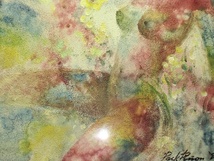 パーク・ピニオン『裸婦・Ⅰ』Ｓ１２号油彩スペイン人画家・真作_画像4