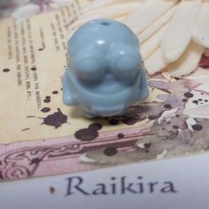 天然石 アラシャン【ミニオン】水色マカロン カラー アクセサリー パーツハンドメイド 素材 ブレスレット用