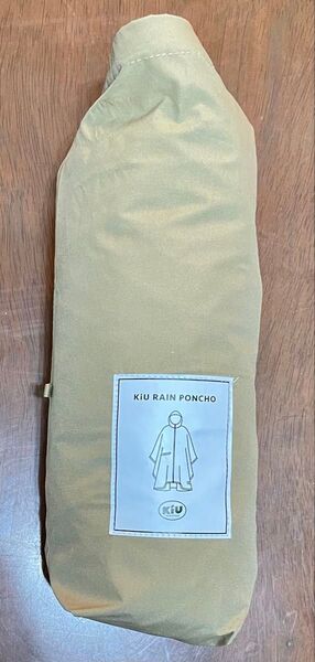 未使用品 KiU レインポンチョ