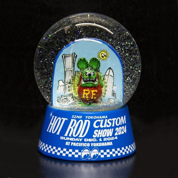 【新品・未開封】ホットロッドカスタムショー2024 限定グッズ Rat Fink Snow Globe スノーグローブ
