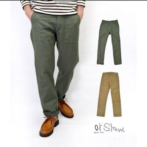orSlow/オアスロウ/SLIM FIT FATIGUE PANTS