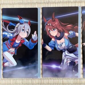 ウマ娘 セブンイレブン ミニクリアファイル 4種類セット