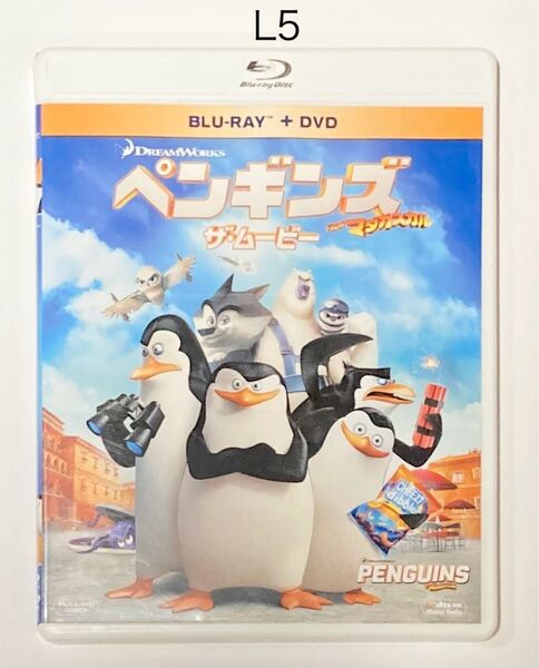 ペンギンズ FROM マダガスカル ザ・ムービー ブルーレイ&DVD(2枚組)★