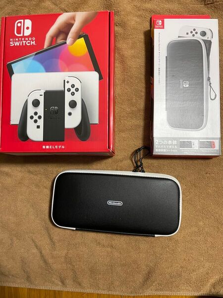Nintendo Switch (有機ELモデル) 本体 + 収納ケース