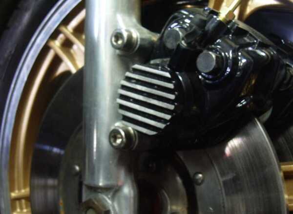 PAYPAY Z250FT Z400FX KH250 KH400キャリパー 貼り付け フィン