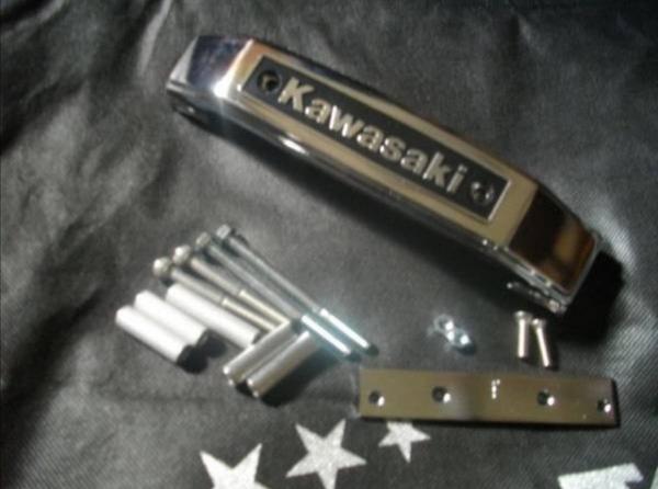 BALIUS バリオス三つ又 メッキ 三ッ又 エンブレム カバー セット バリオスⅡBALIUSⅡ KAWASAKI