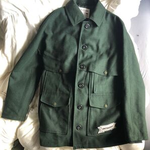 極美品 【入手困難】KIM JONES 2008 ミリタリーウールジャケット 希少モデル 深緑 ダークグリーン サイズM