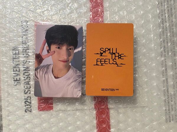 SEVENTEEN セブチ ドギョム 中華 中国 一直娯 withfans yzy 3.0 私服 トレカ