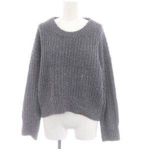 ドレステリア DRESSTERIOR ラメ ニットプルオーバー セーター レディース