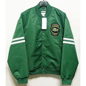 LACOSTE 香港限定 ダブルストライプバーシティジャケット XL HONG KONG LIMITED ボンバー ラコステ