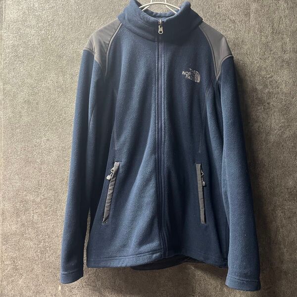 100/L THE NORTH FACE ノースフェイス フリースジャケット ネイビー アウトドア メンズ