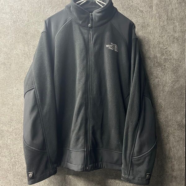 95/M THE NORTH FACE ノースフェイス フリースジャケット アウトドア ブラック メンズ デナリ