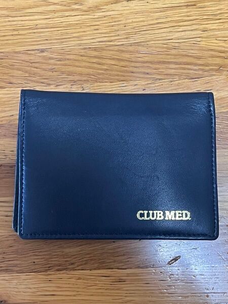 CLUB MED. レザー カードケース ブラック Louis Quatorze maroquinerie コラボ品