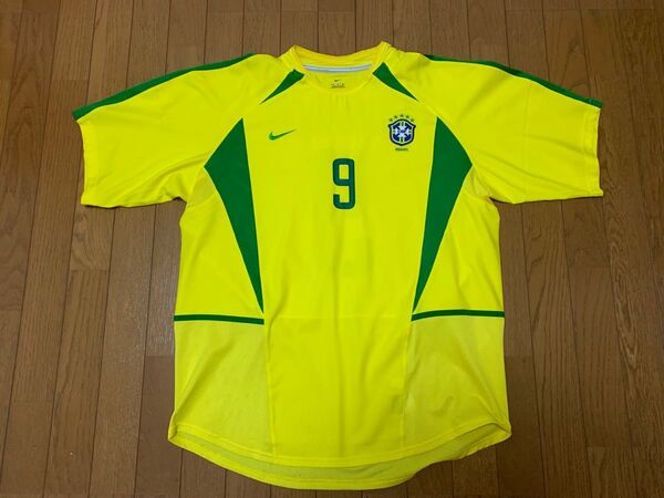 ブラジル代表 2002 ホーム ユニフォーム ロナウド ヴィンテージ