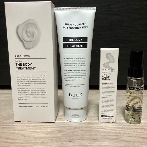BULKHOMME THEBODY TREATMENT 250g 1本 BULKHOMME 頭皮要美容液 50mL 2本