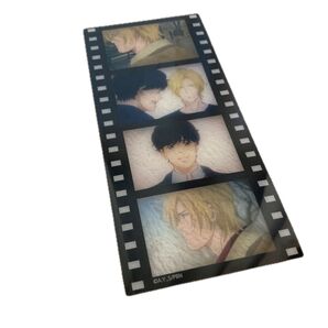 ☆限定値下げ【1】BANANAFISH フィルム風クリアしおり アッシュ 英二