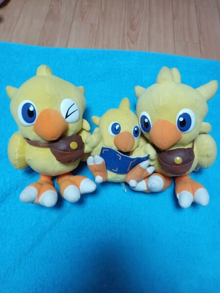 チョコボの不思議なダンジョンぬいぐるみ3点セット 中古