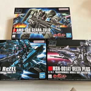 1/144 HG デルタプラス 1/144 HG ギラ・ズール 1/144 HG リゼル